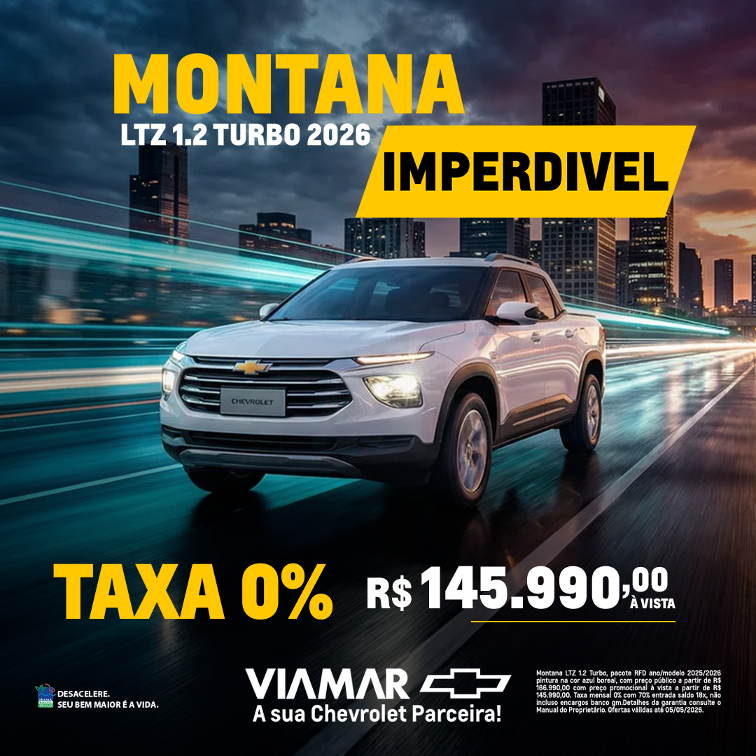 Oferta banner destaque MONTANA LTZ
